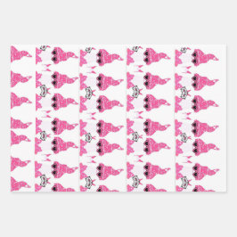 Papierplaat voor onmiddellijke verpakking van 3 ve inpakpapier vel