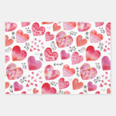 Papierplaat voor onmiddellijke verpakking van 3 ve inpakpapier vel (Voorkant 2)