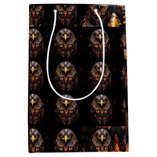 Papierplaat voor onmiddellijke verpakking van 3 ve medium cadeauzakje (Voorkant)