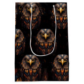 Papierplaat voor onmiddellijke verpakking van 3 ve medium cadeauzakje (Achterkant)