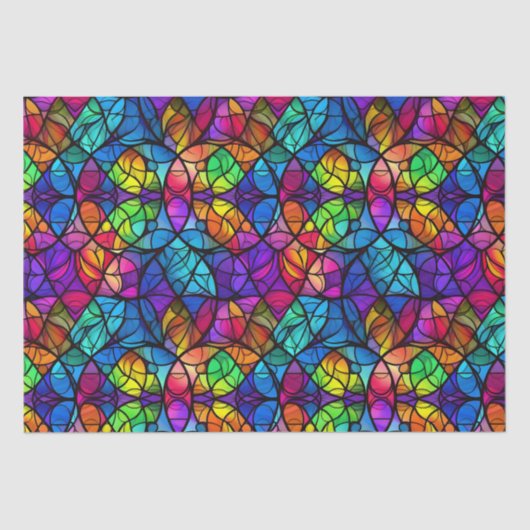 Papierplaat voor onmiddellijke verpakking van 3 ve tissuepapier (Voorkant)