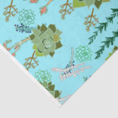 Papierplaat voor onmiddellijke verpakking van 3 ve tissuepapier (Detail)