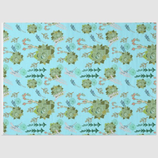 Papierplaat voor onmiddellijke verpakking van 3 ve tissuepapier (Voorkant)