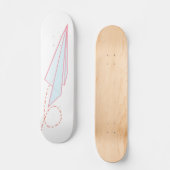 Papierplankskateboard Persoonlijk Skateboard (Voorkant)