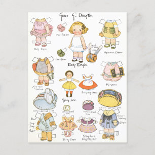 papierpop briefkaart