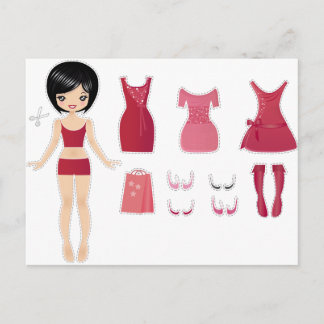 Papierpop Briefkaart