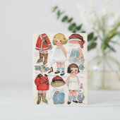 papierpop briefkaart (Staand voorkant)