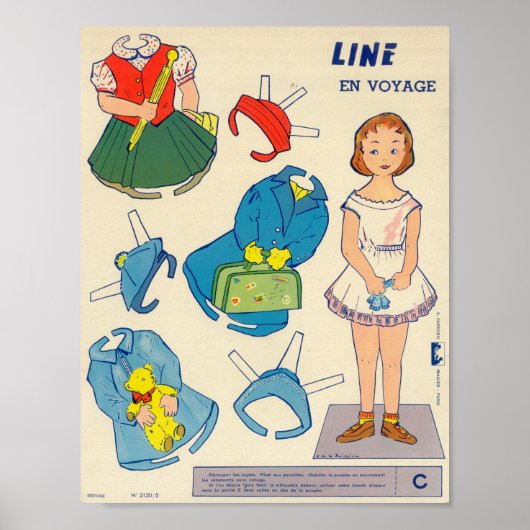  papierpop poster (Voorkant)