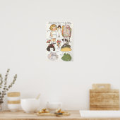  papierpop poster (Keuken)