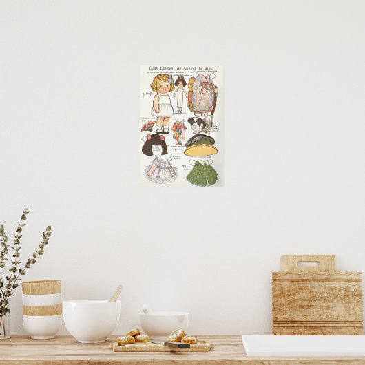  papierpop poster (Keuken)