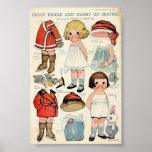 papierpop poster<br><div class="desc">papierpop met kleding</div>