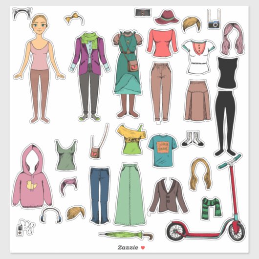 Papierpop Sticker (Vel)