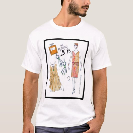 Papierpop T-shirt (Voorkant)