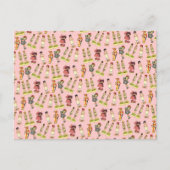  papierpoppen briefkaart (Voorkant)