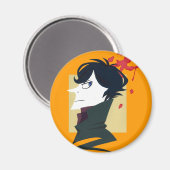 Papierportret Magneet (Voorkant / Achterkant)