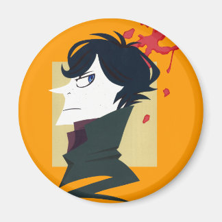 Papierportret Magneet