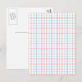 Papierproducten Briefkaart (Voorkant / Achterkant)