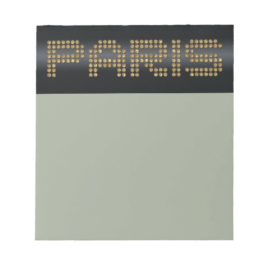 papierproducten uit Parijs Notitieblok (Voorkant)