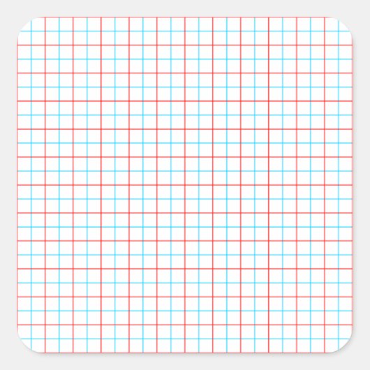 Papierproducten Vierkante Sticker (Voorkant)