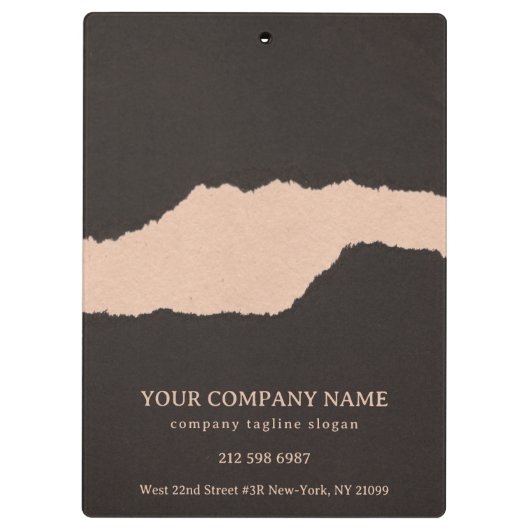 Papierranden Klembord (Achterkant)