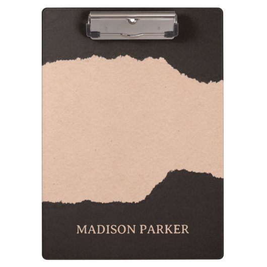 Papierranden Klembord (Voorkant)