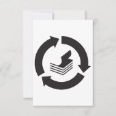 Papierrecycling Kaart (Voorkant)