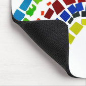 Papierregenboog Muismat (Hoek)