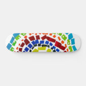 Papierregenboog Persoonlijk Skateboard (Horizontaal)