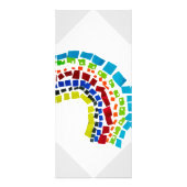 Papierregenboog Reclamekaart (Achterkant)