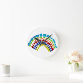 Papierregenboog Ronde Klok (Huis)