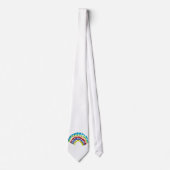 Papierregenboog Stropdas (Voorkant)