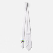 Papierregenboog Stropdas (Achterkant)