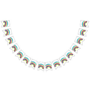 Papierregenboog Vlaggetjes