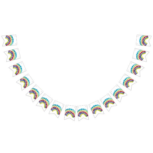 Papierregenboog Vlaggetjes (Alle)