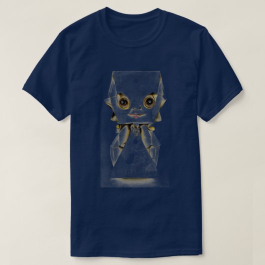 Papierrobot T-shirt (Design voorkant)
