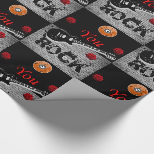 Papierrotmuziek samenvoegen cadeaupapier (Hoek)