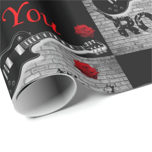 Papierrotmuziek samenvoegen cadeaupapier (Rol Hoek)