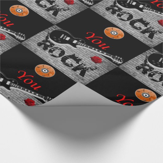 Papierrotmuziek samenvoegen cadeaupapier (Hoek)