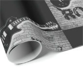 Papierrotmuziek samenvoegen cadeaupapier (Rol Hoek)