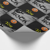 Papierrotmuziek samenvoegen cadeaupapier (Hoek)