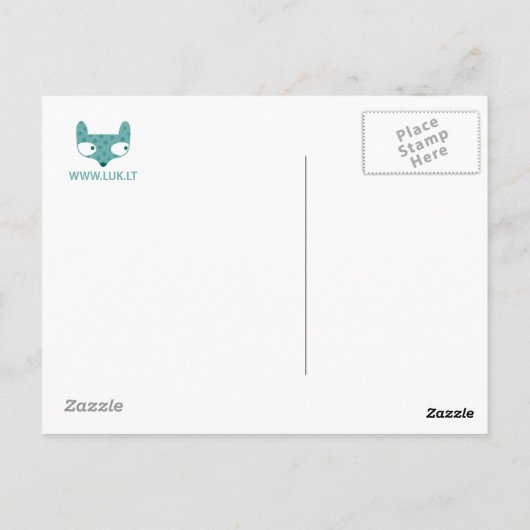 Papierruimte Briefkaart (Achterkant)