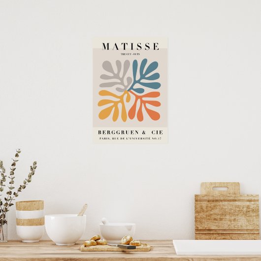 Papiers Coupes Poster (Keuken)