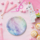 Papierschaal voor pastelbloei papieren bordje (Feest)