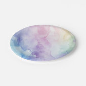 Papierschaal voor pastelbloei papieren bordje (Gekanteld)