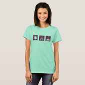 Papierschaartje T-shirt (Voorkant volledig)