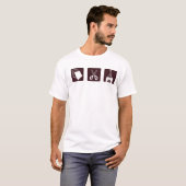 Papierschaartje T-shirt (Voorkant volledig)