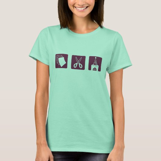 Papierschaartje T-shirt (Voorkant)