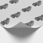 Papierschenkingen met onmiddellijke verpakking cadeaupapier (Hoek)