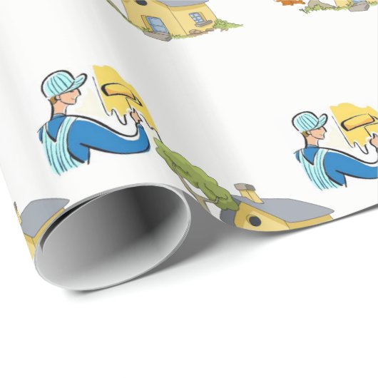 Papierschilder met onmiddellijke verpakking cadeaupapier (Rol Hoek)