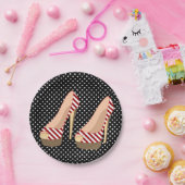 Papierschoen voor borden papieren bordje (Feest)